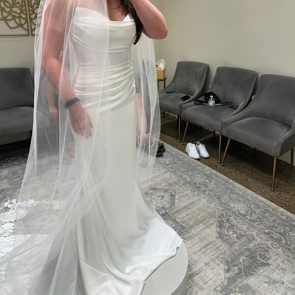 Magnolia Wedding Gown by Pilar Aleece - Picture 6 of 10